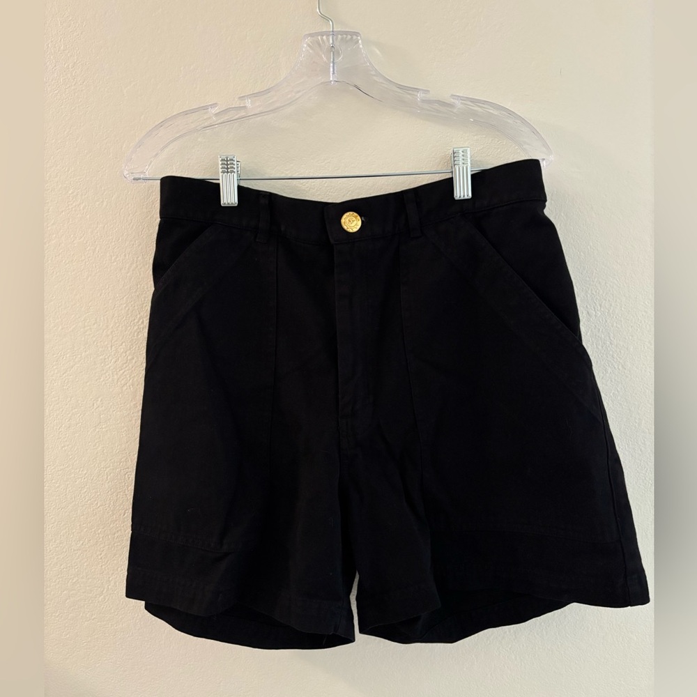 Big Bud Press Black High Waist Shorts